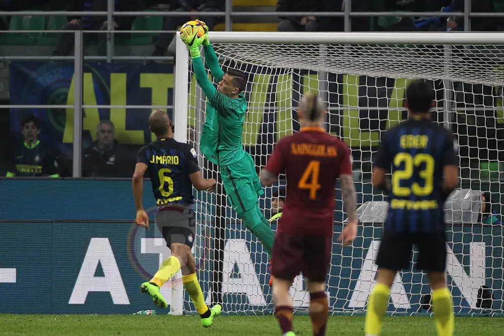 szczesny uscita inter roma
