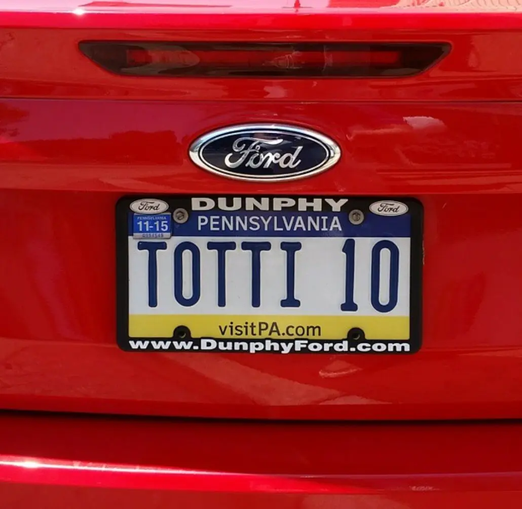 targa totti