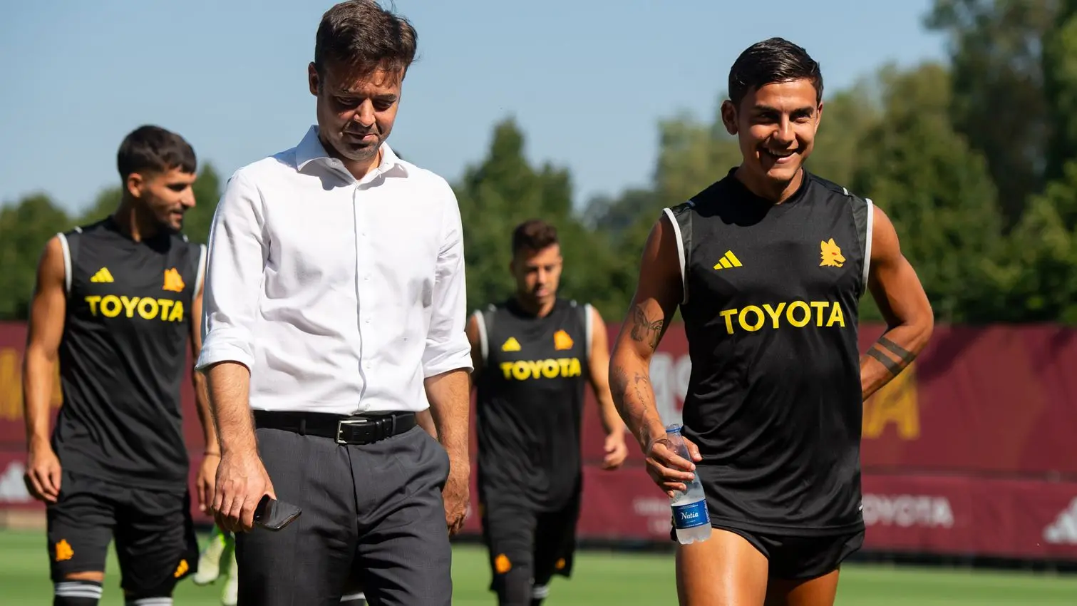 tiago pinto dybala trigoria
