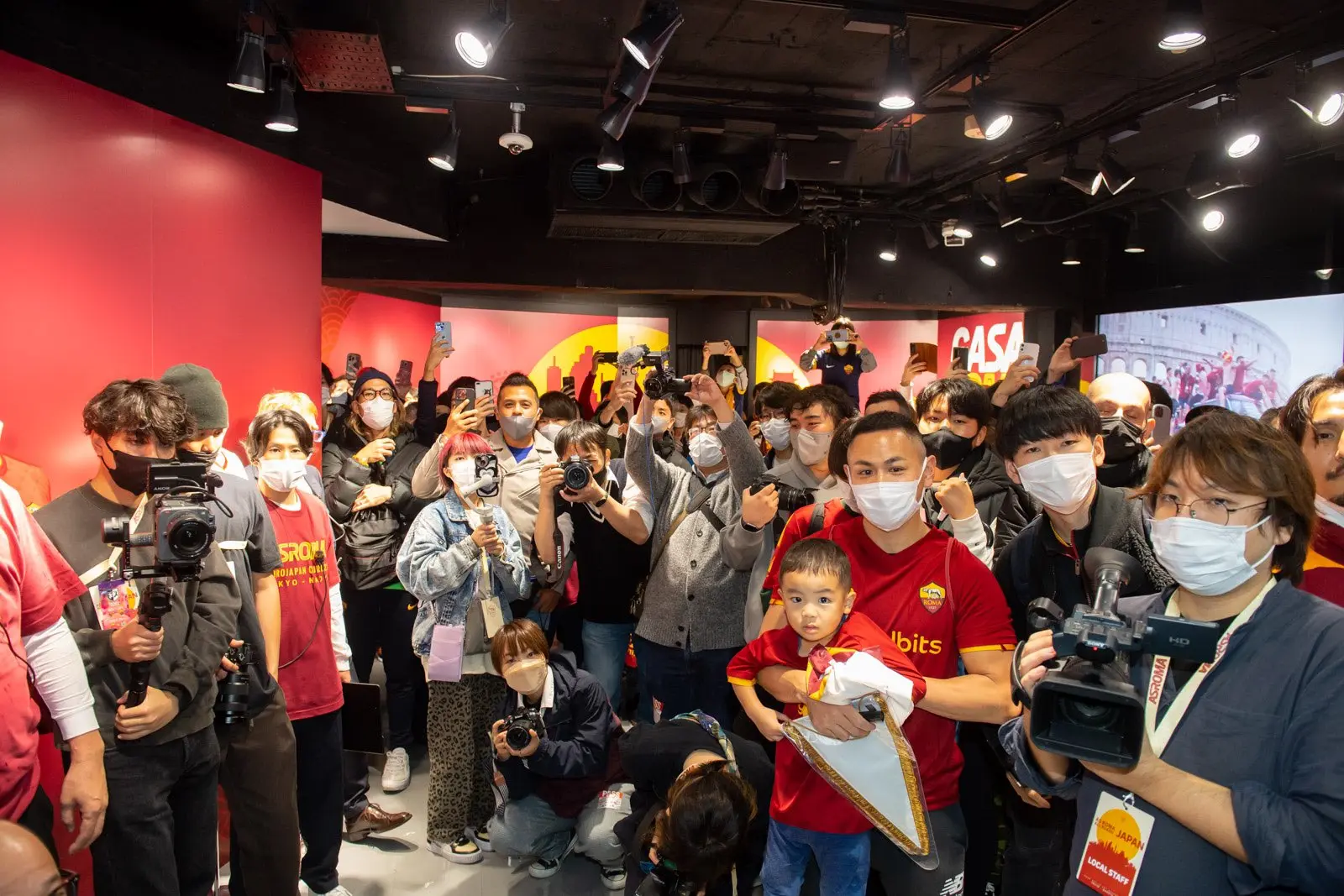 tifosi casa roma tokyo giappone