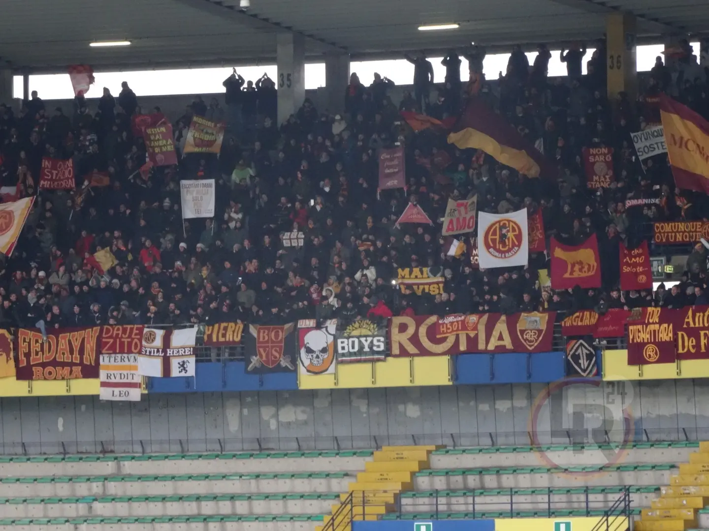 tifosi chievo roma