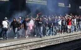tifosi napoli stazione termini