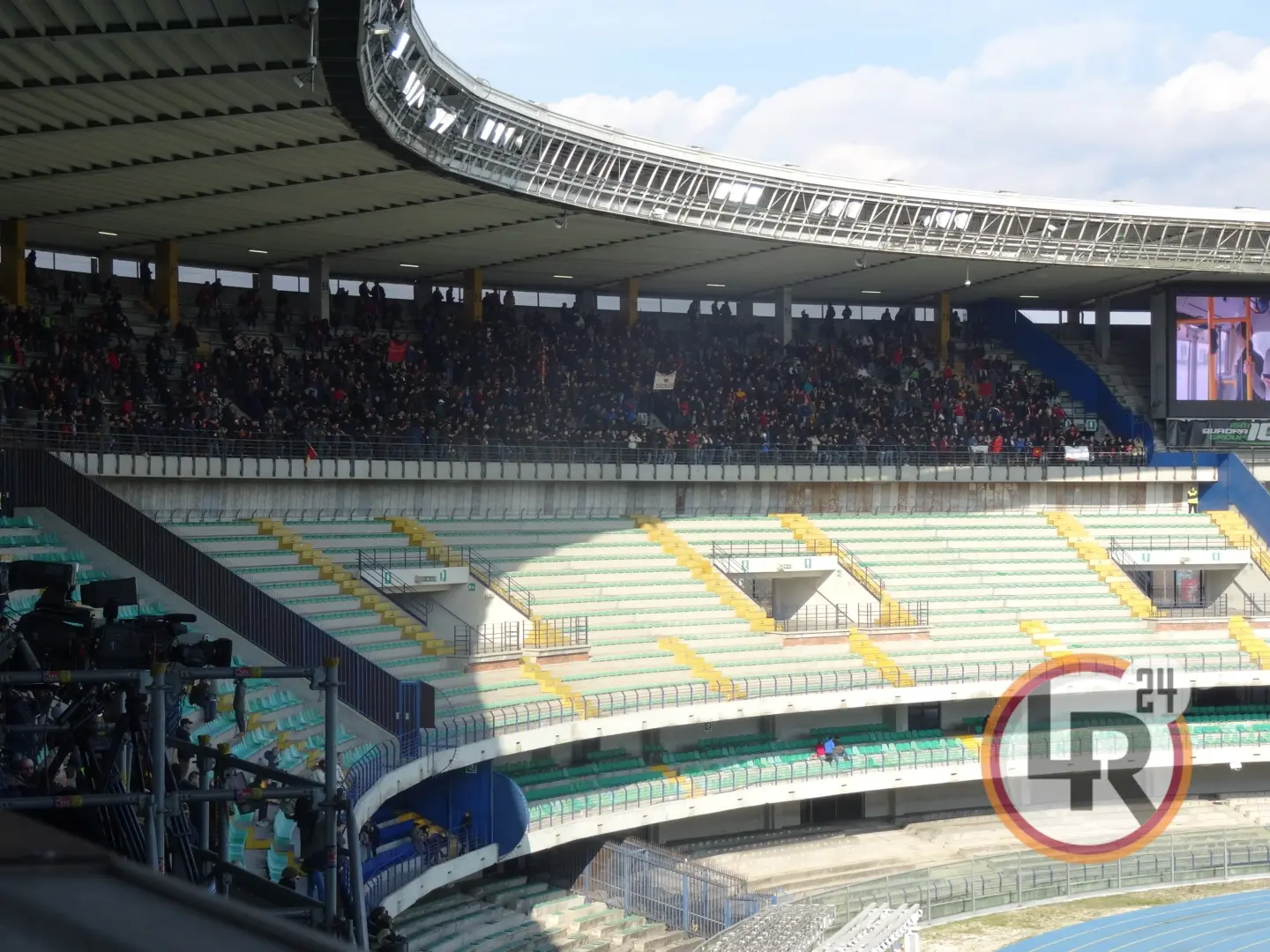 tifosi roma a verona