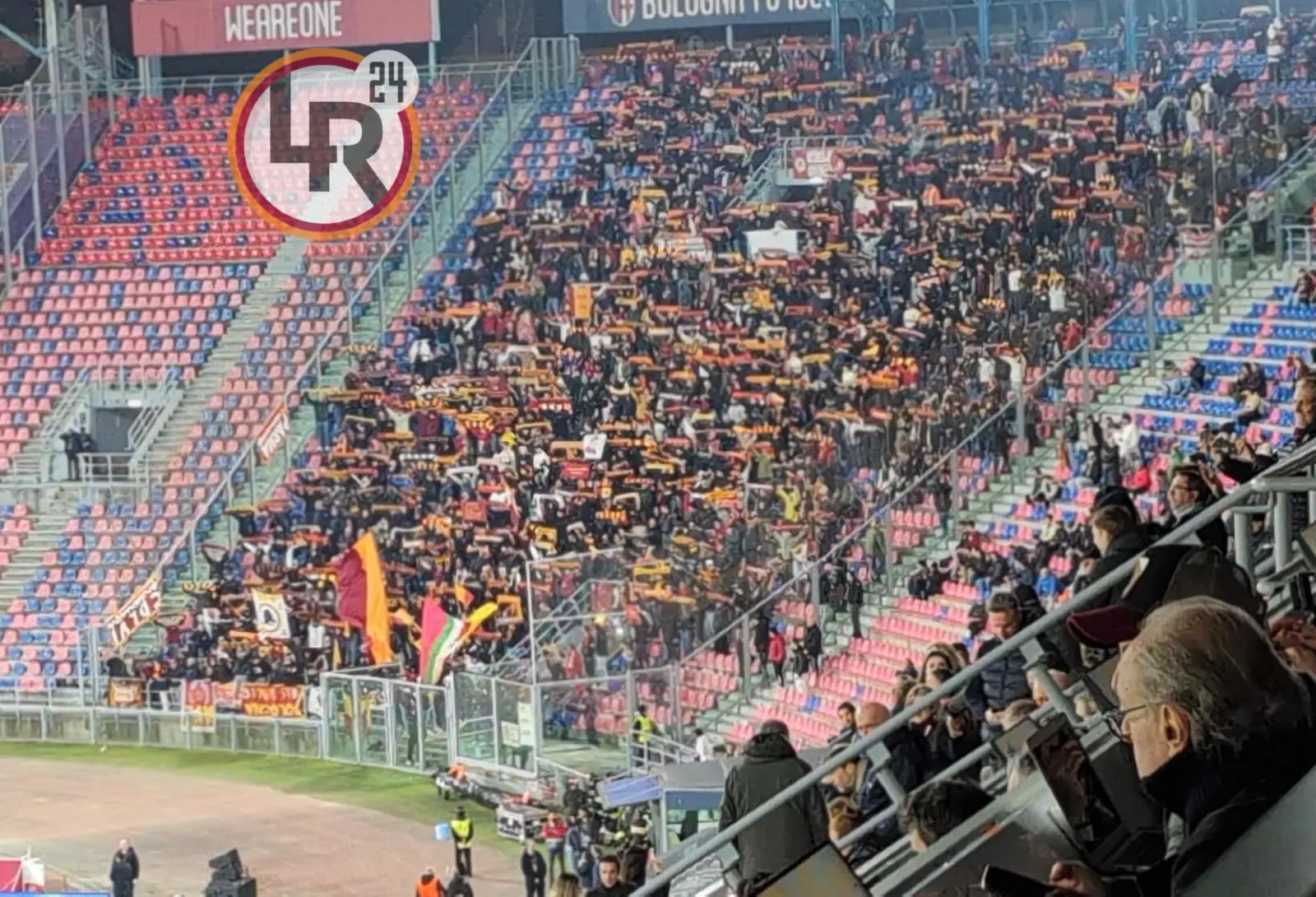 tifosi roma bologna