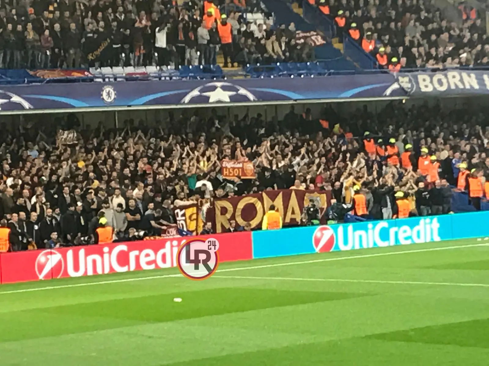 tifosi roma gruppo roma chelsea roma