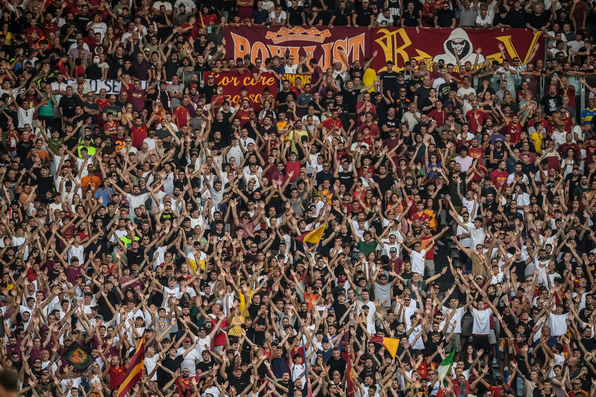 tifosi roma salernitana