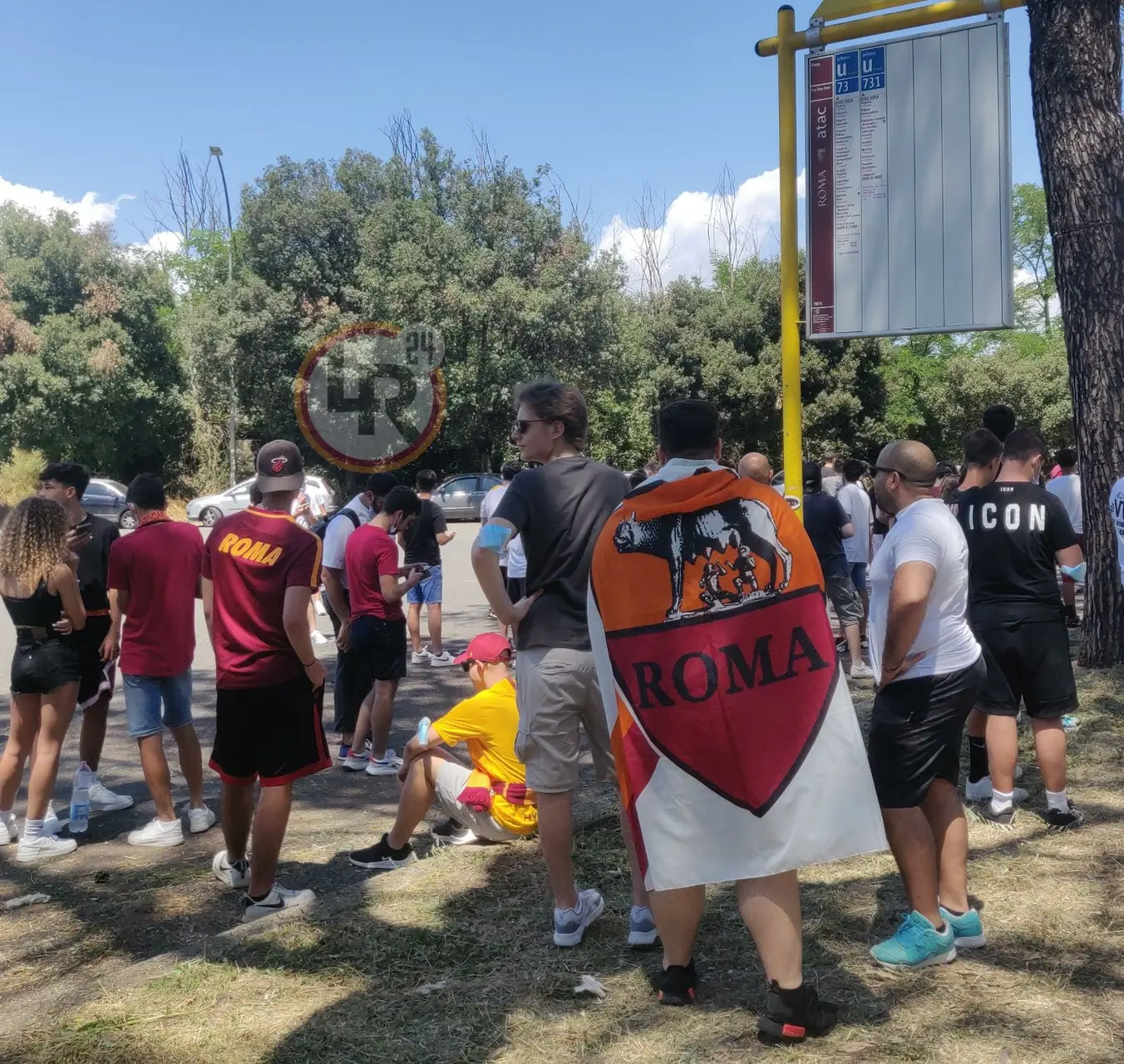 tifosi trigoria mourinho