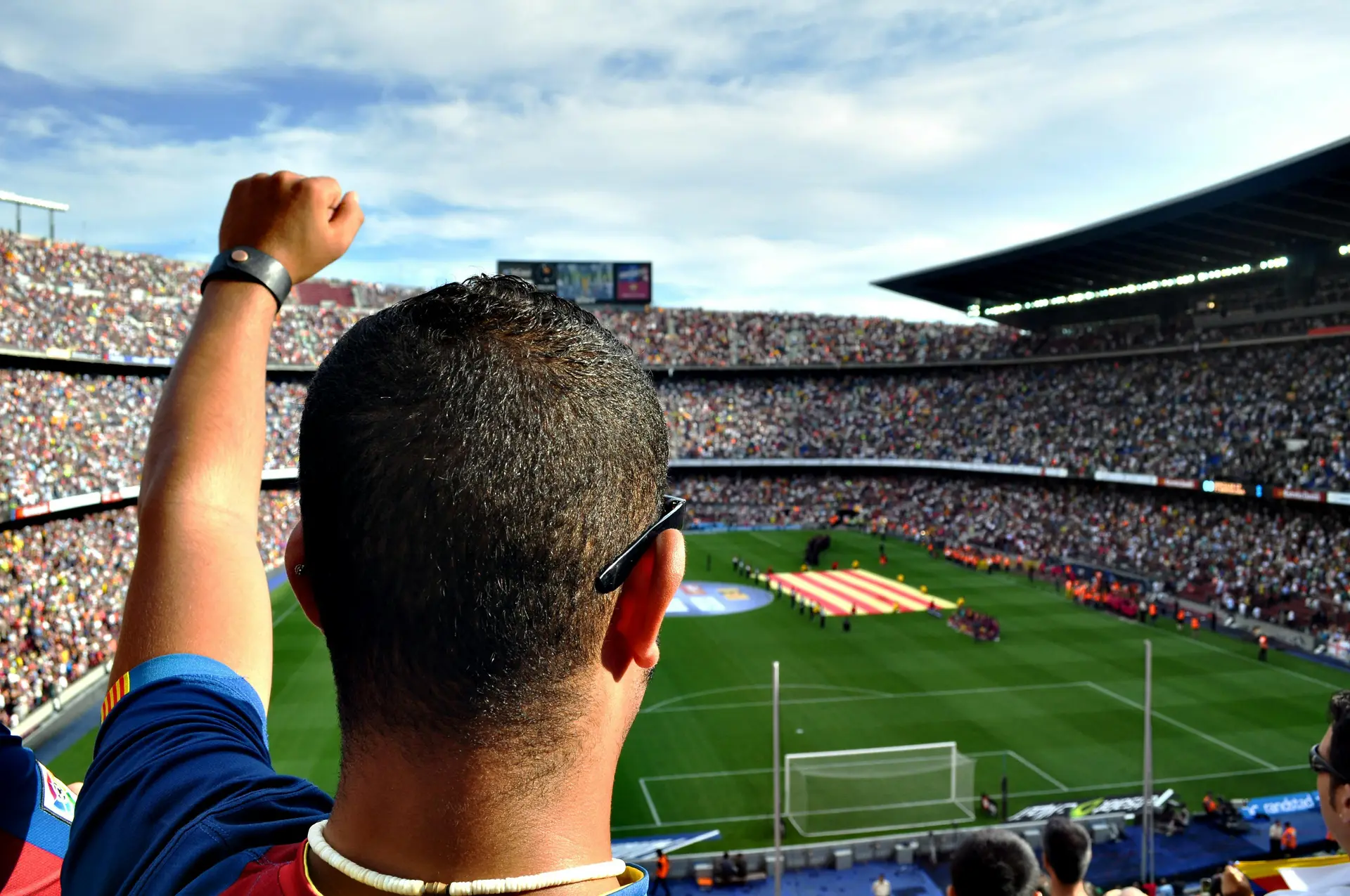 tifoso stadio pubblicit