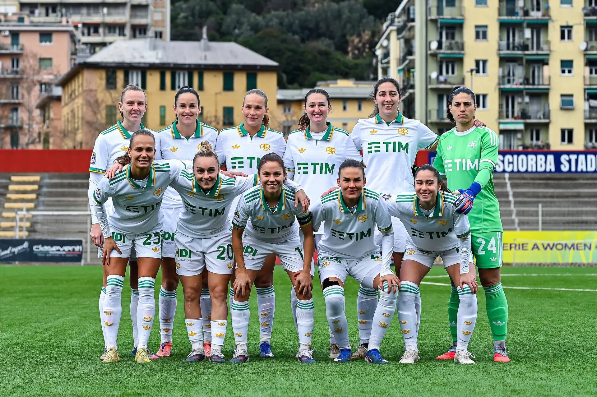 titolari genoa roma femminile