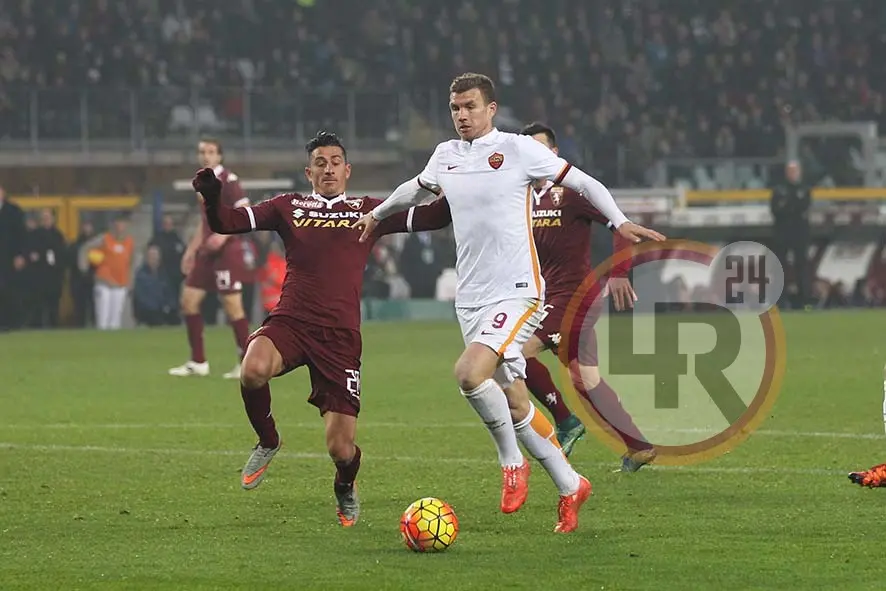 torino roma dzeko