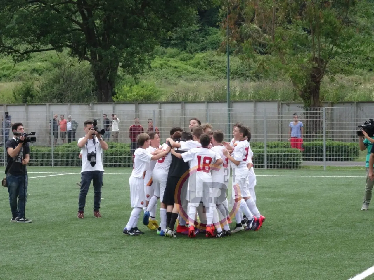 torneo agostino di bartolomei esultanza