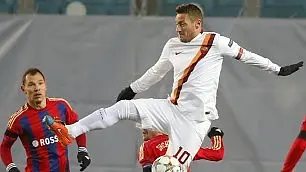 totti aggancio cska roma