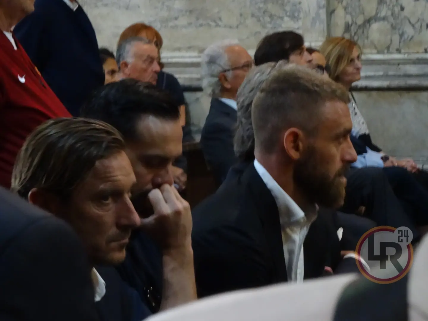 totti de rossi funerali maria sensi