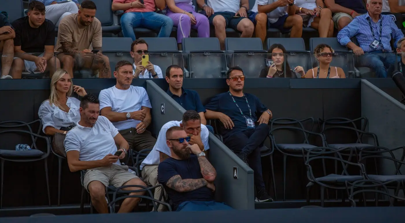 totti de rossi materazzi padel