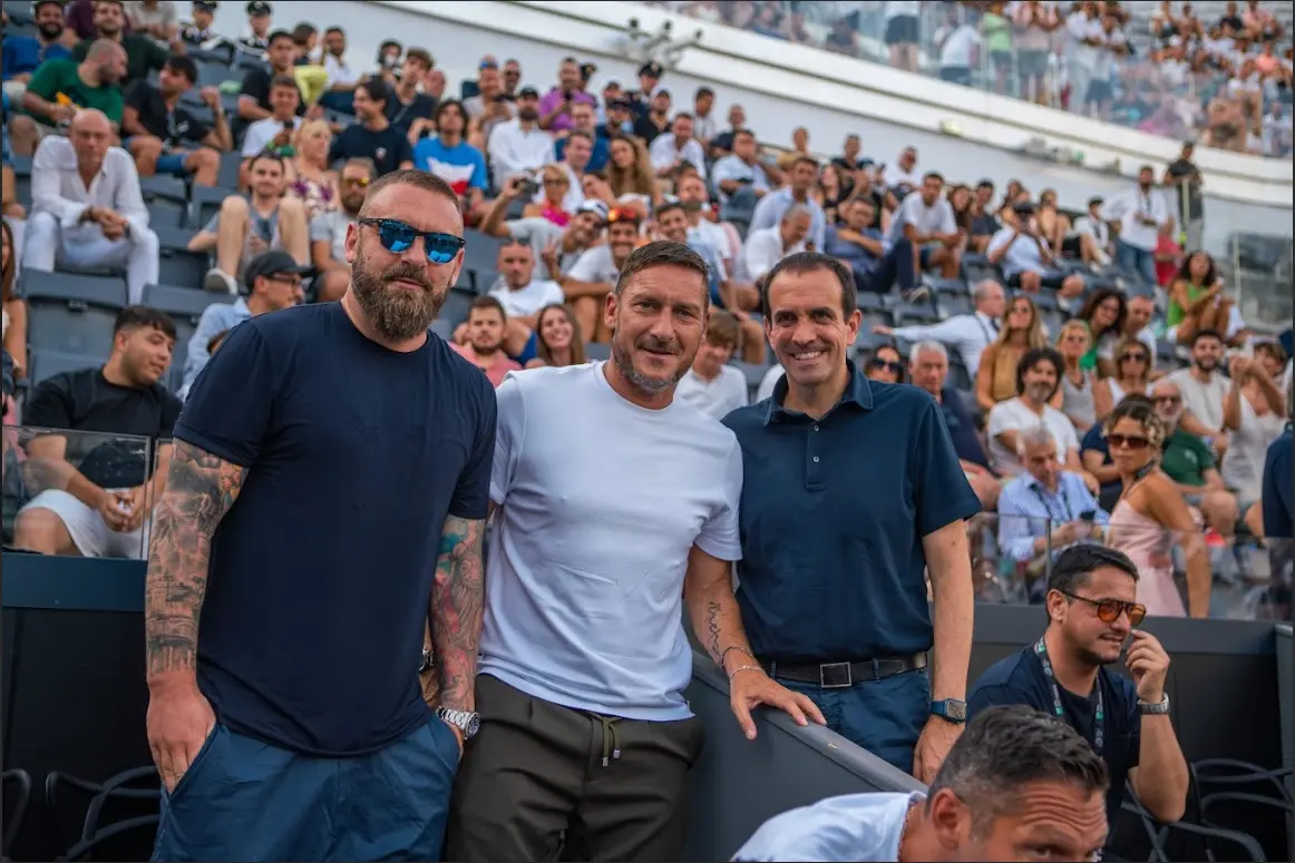 totti de rossi padel