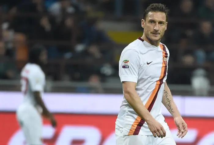totti deluso