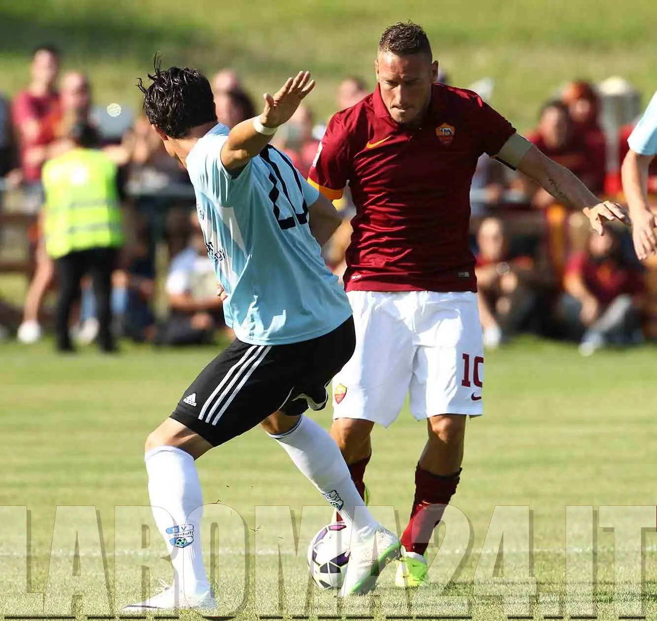 totti dribbling ritiro 2014