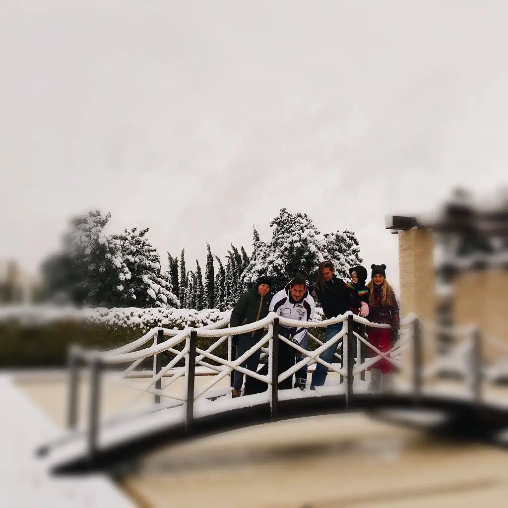 totti foto neve