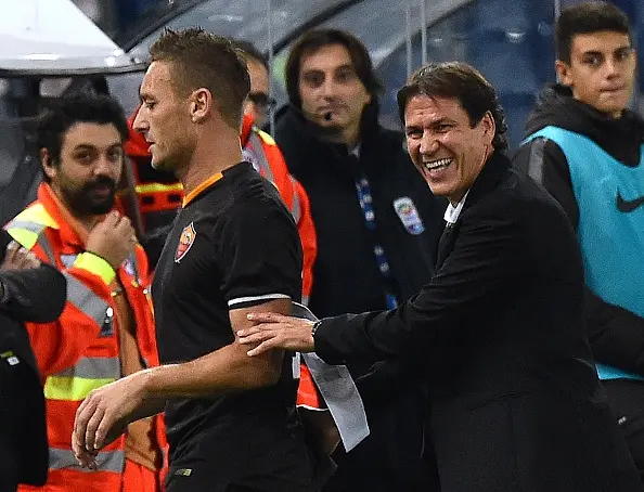 totti garcia cambio roma toro