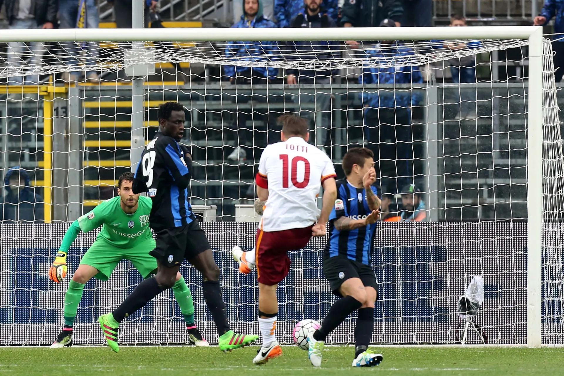 totti gol atalanta roma