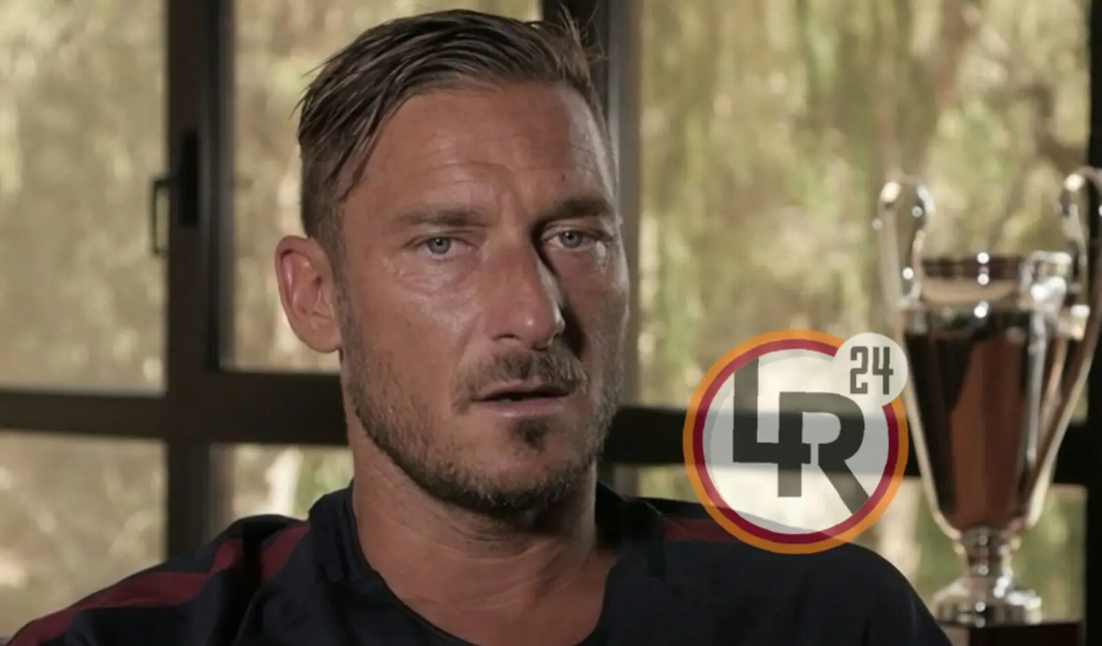 totti intervista roma tv lr24
