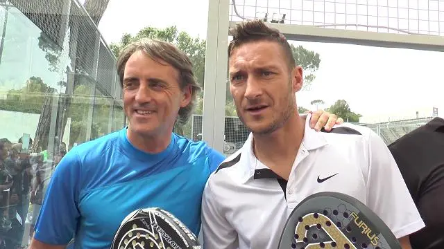 totti mancini padel