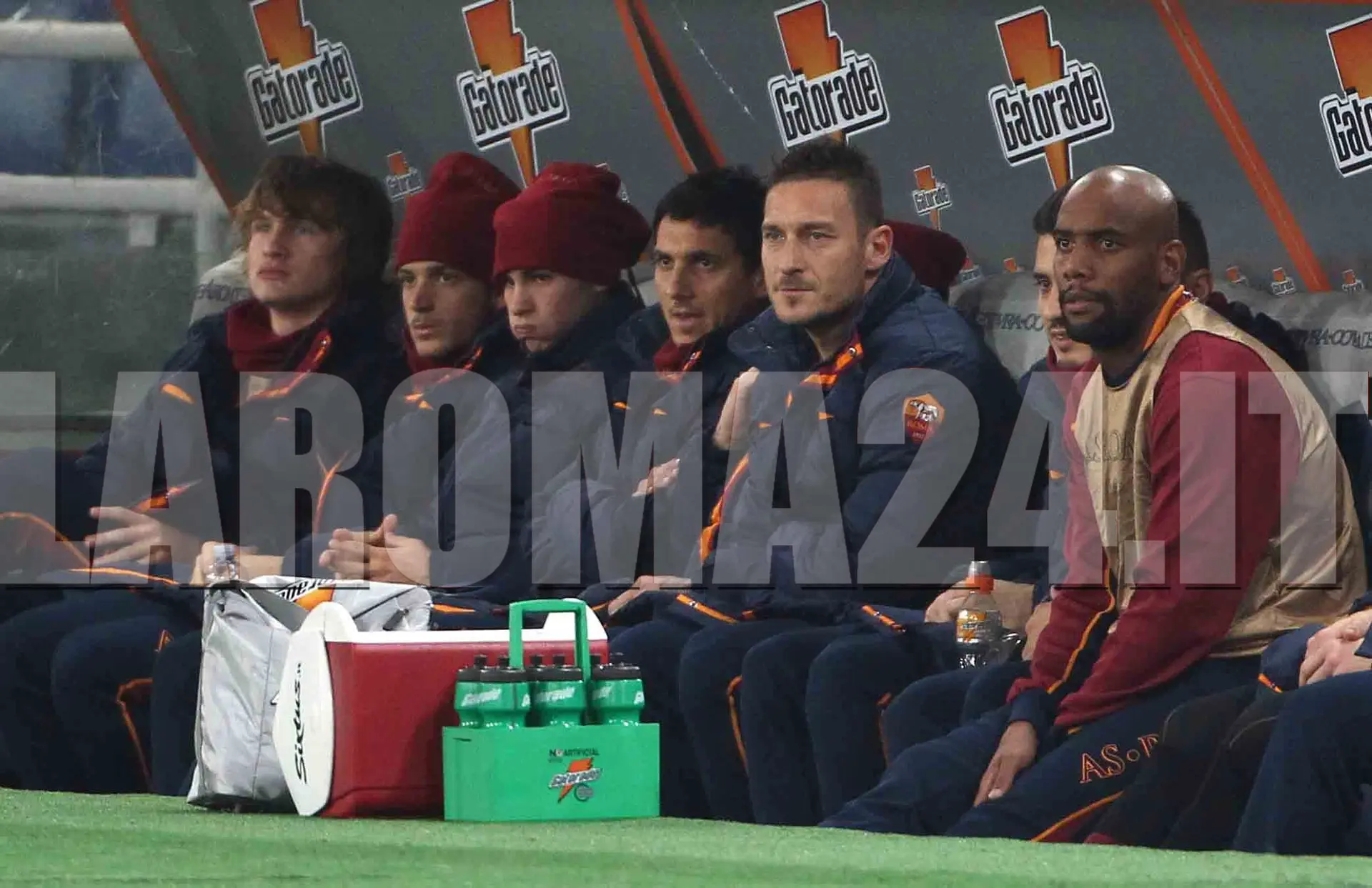 totti panchina contro livorno mancini