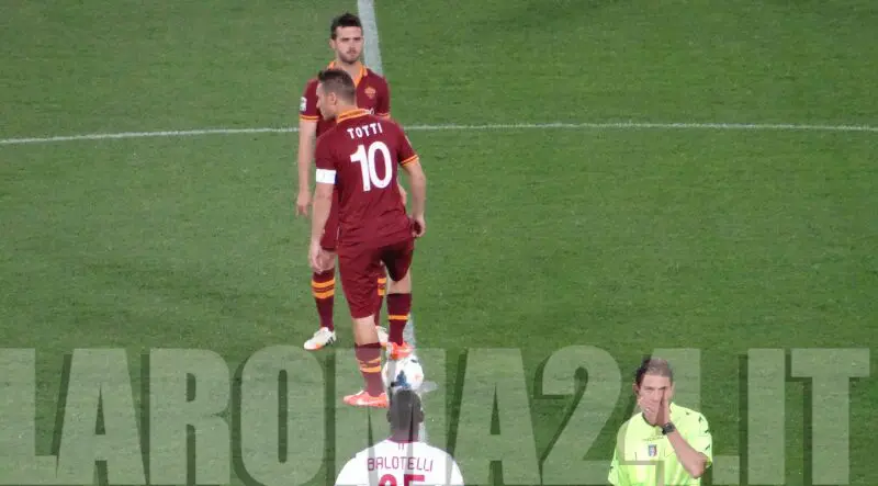 totti pjanic calcio inizio roma milan