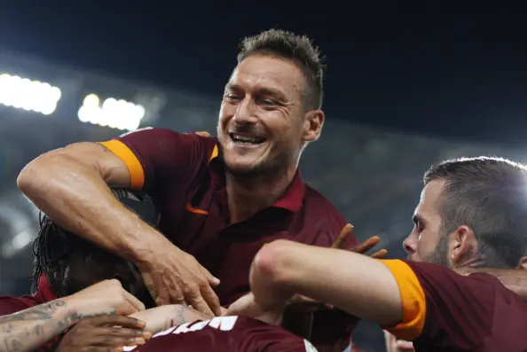 totti roma fiorentina