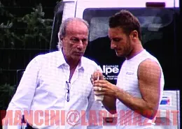 totti sabatini 110712 mancini