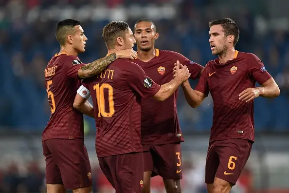 totti strootman cinque