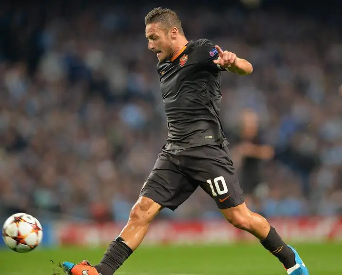 totti tocco gol city roma