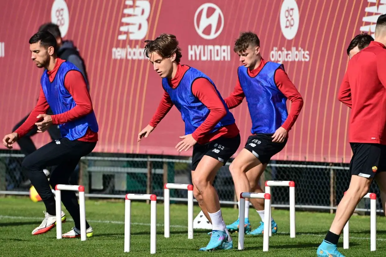 trigoria allenamento