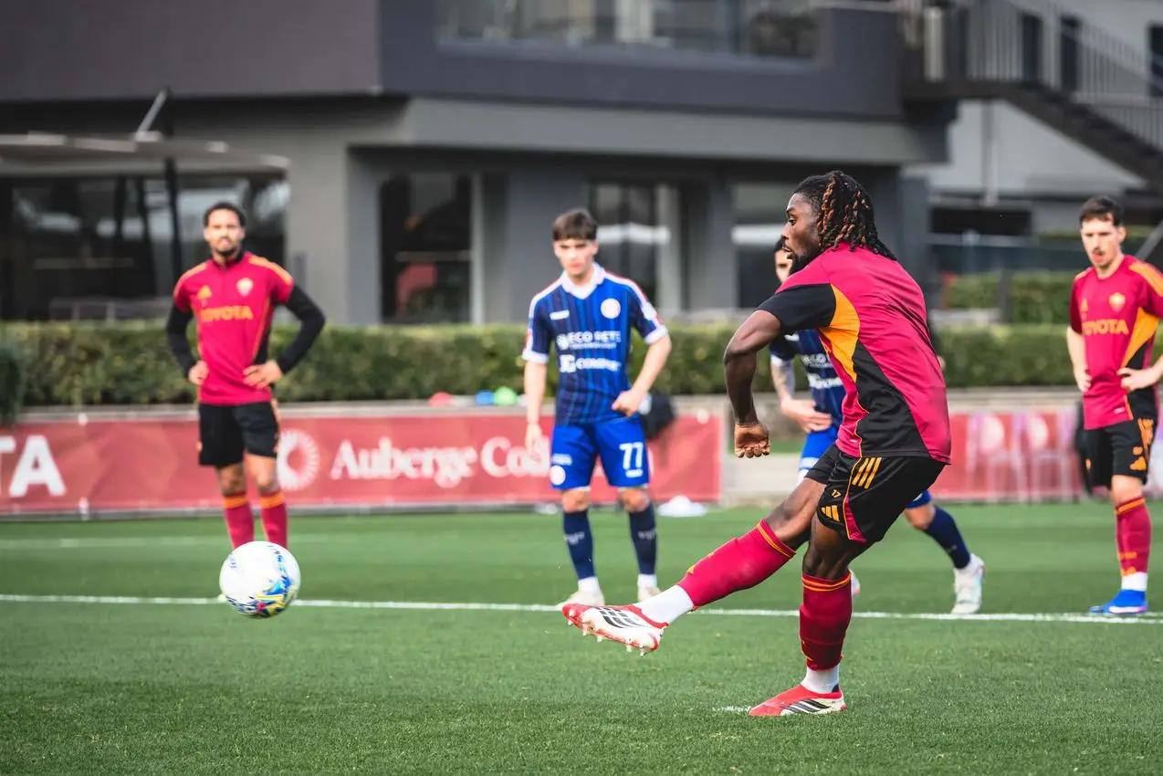 trigoria amichevole roma atletico lodigiani kone 1