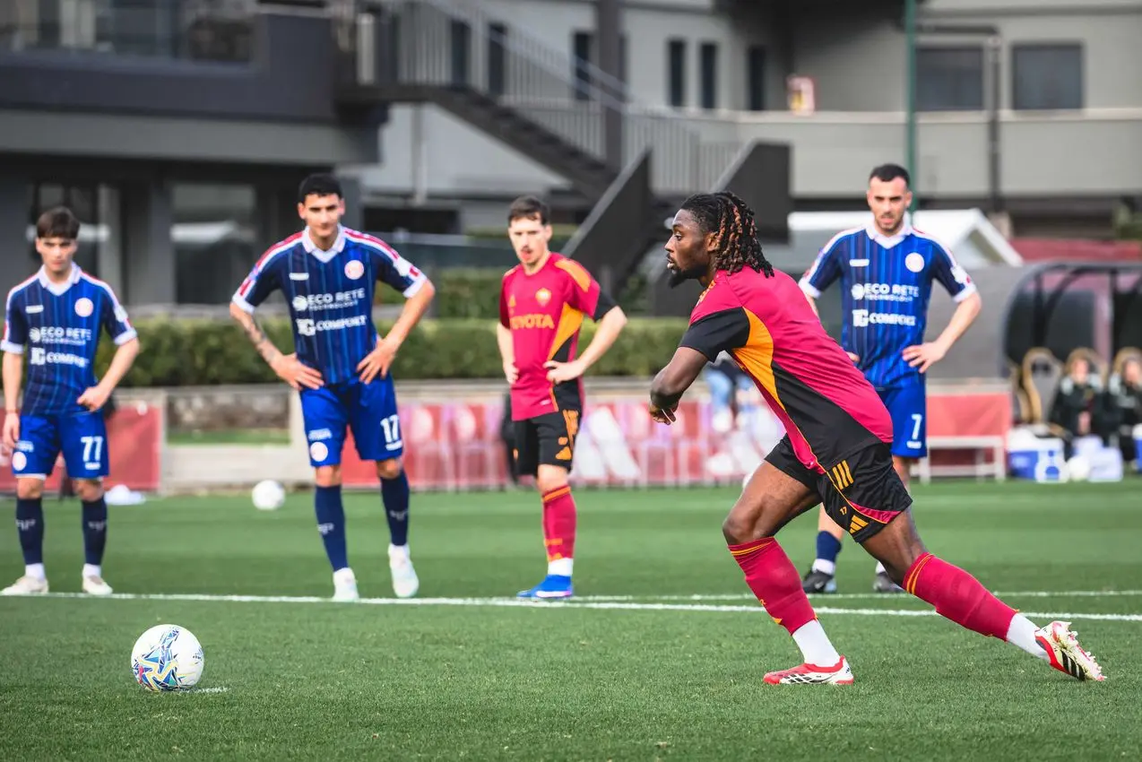 trigoria amichevole roma atletico lodigiani kone