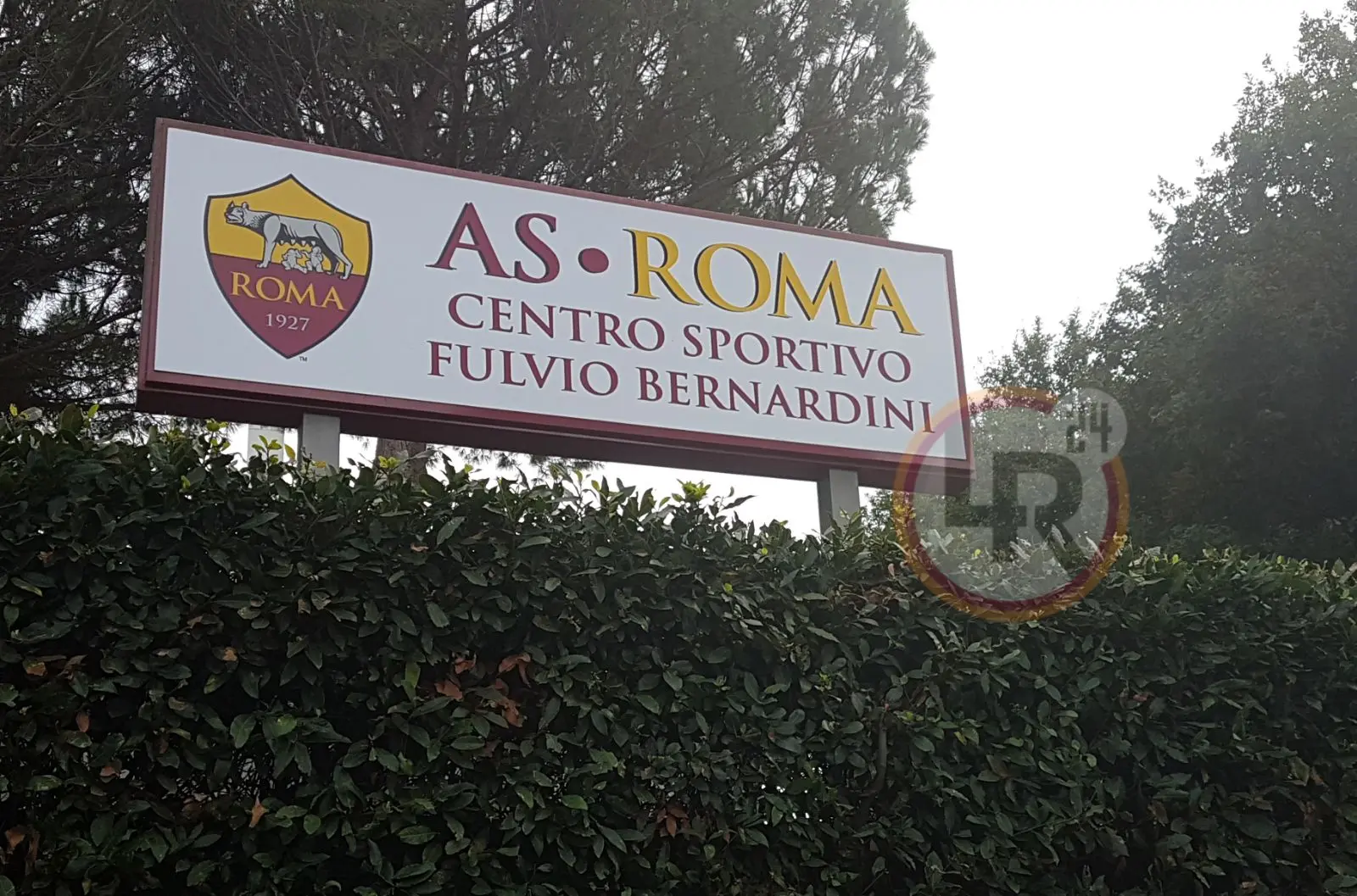 trigoria cartello centro sportivo