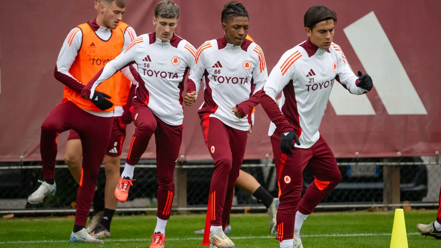 trigoria dybala sangare saelemaekers