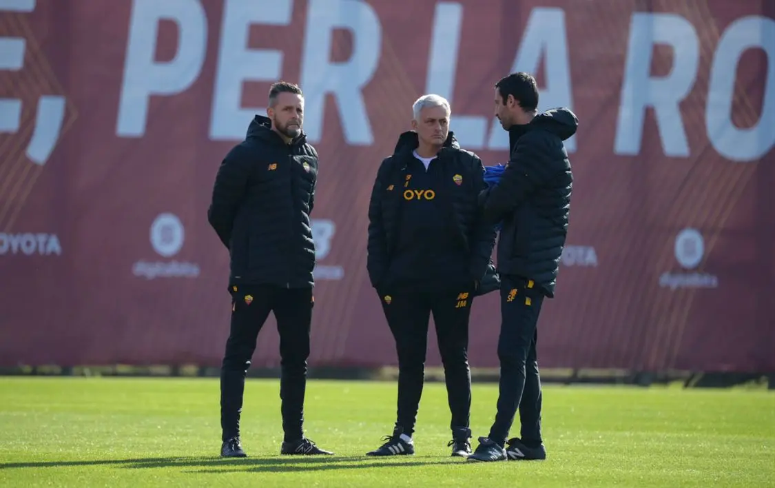 trigoria mourinho foti rapetti