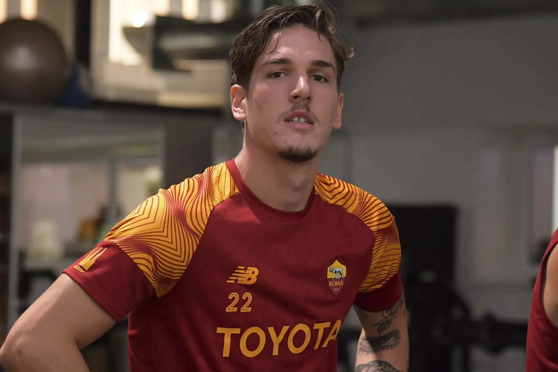 trigoria zaniolo palestra
