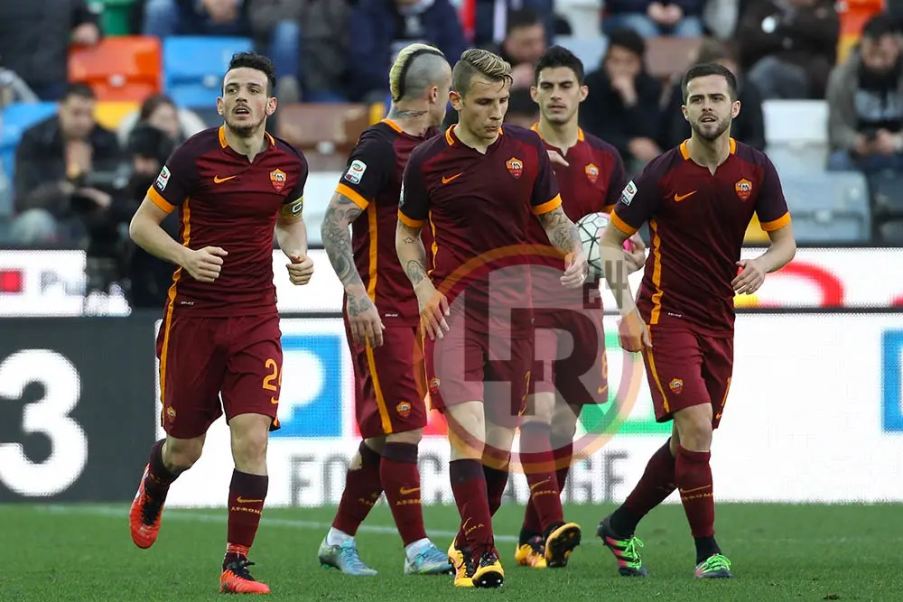 udinese roma esultanza 13032016 mancini