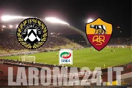udinese roma foto partita sera