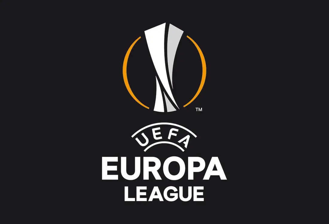 uefa europa league logo black