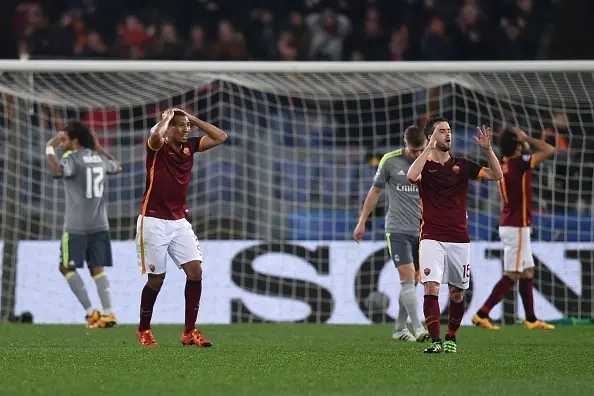 vainquer pjanic mani in testa roma real