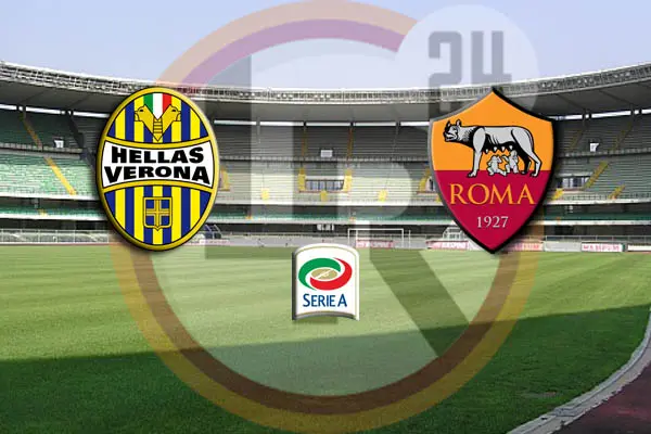 verona roma foto partita giorno