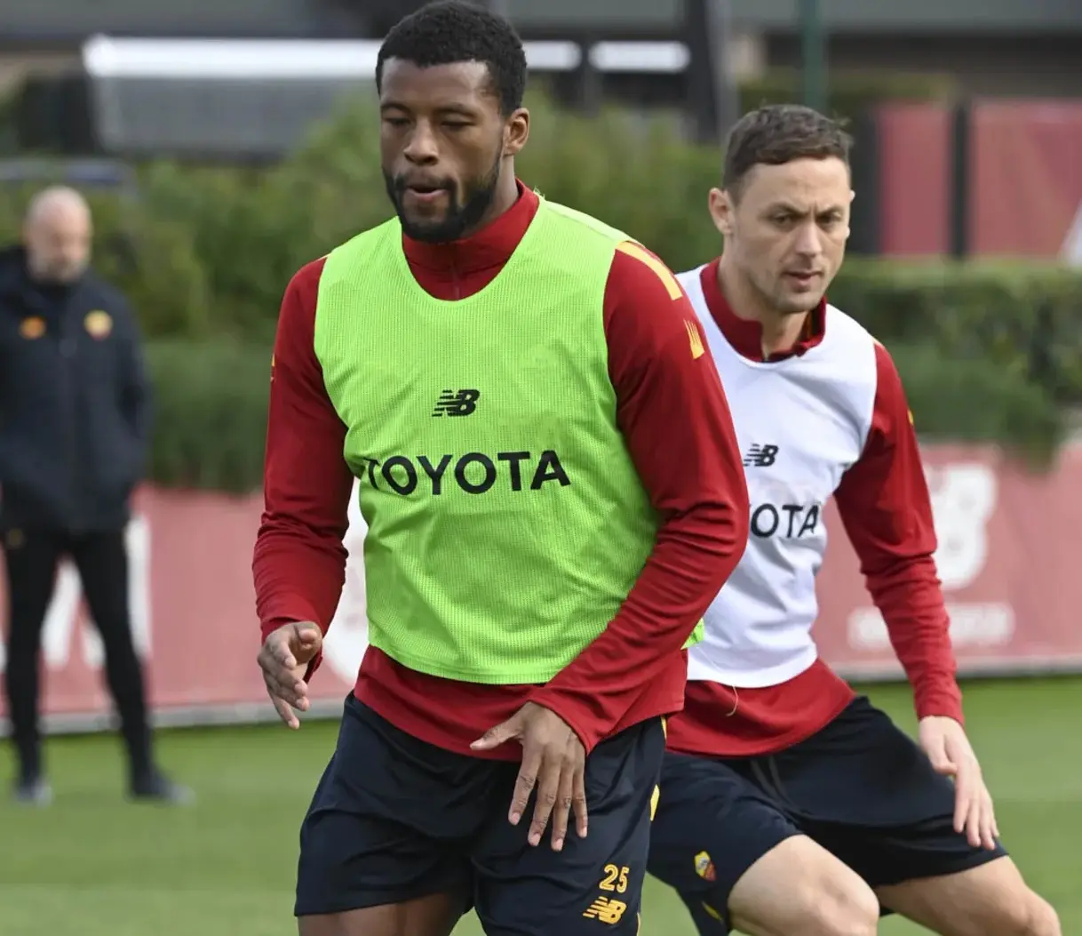 wijnaldum e matic trigoria