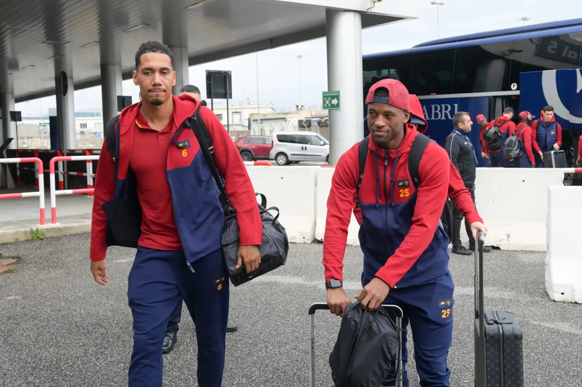 wijnaldum smalling fiumicino