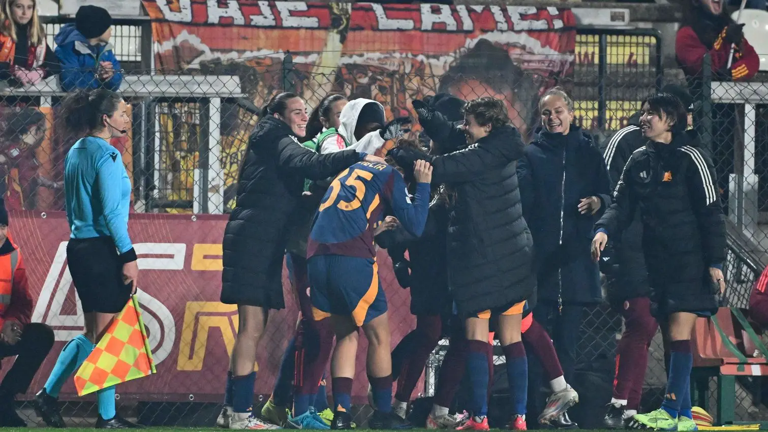 womens champions league roma galatasaray esultanza squadra