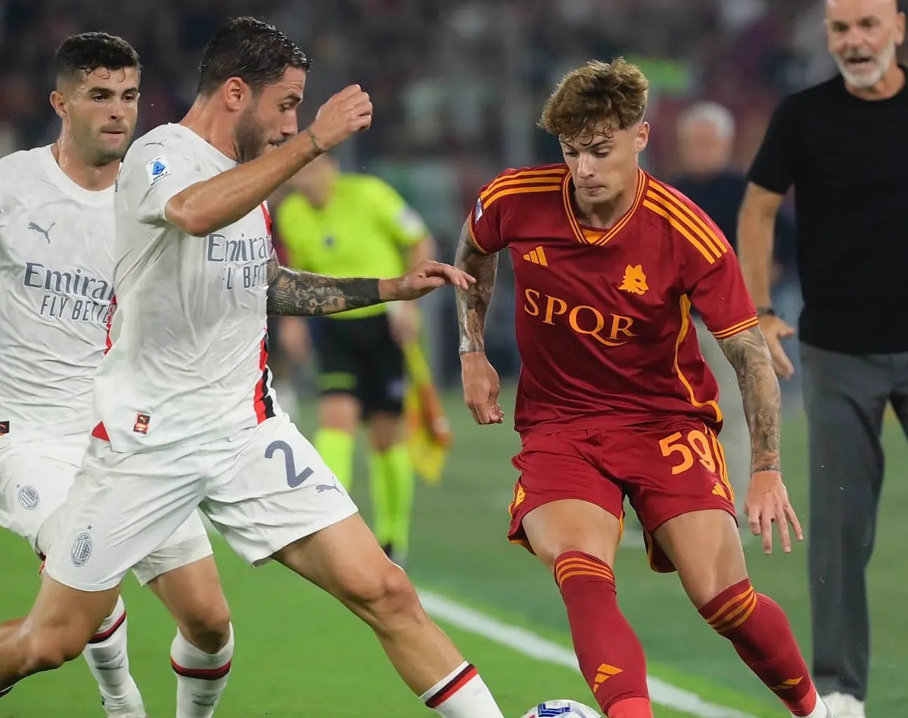 zalewski e calabria roma milan