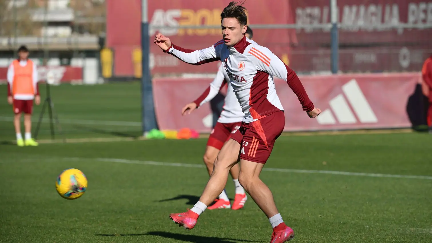 zalewski trigoria allenamento