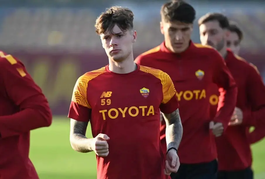 zalewski trigoria allenamento